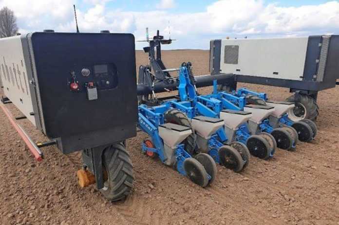 Новий робот знизив використання гербіцидів при вирощуванні цукрових буряків на 70%