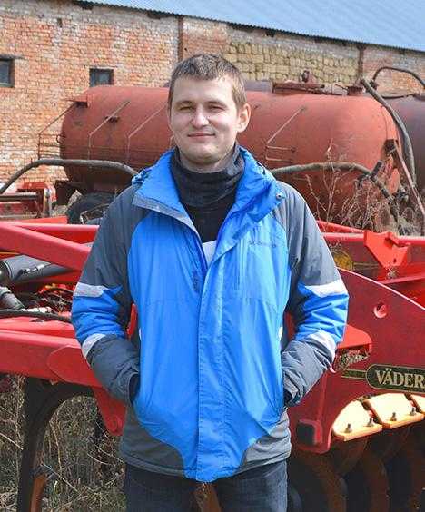 Сергій Омельяненко, агроном ФГ «Омельяненко»