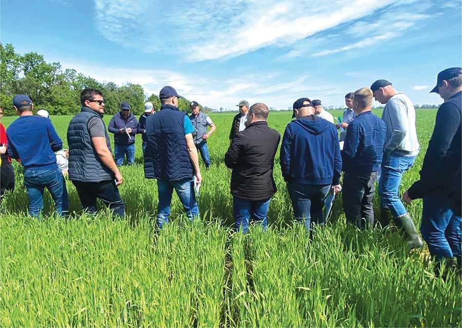 Польовий тур менеджерів відділу продажів «Сингента» для знайомства з новим гербіцидом Твіст®, Херсон, 2021 р Польовий тур менеджерів відділу продажів «Сингента» для знайомства з новим гербіцидом Твіст®, Херсон, 2021 р