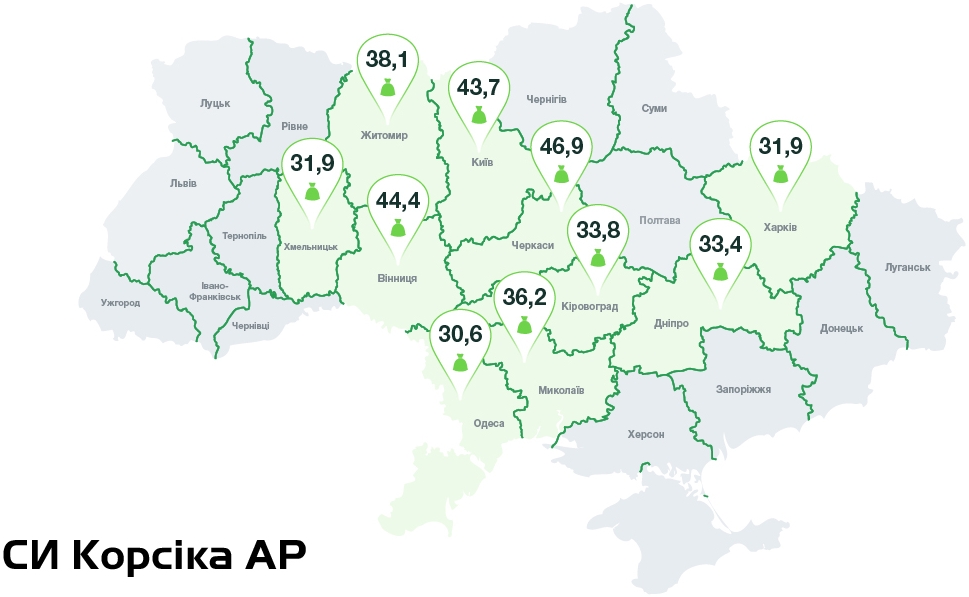 __26489_novynky_sunflower_maps_IKO_24_СИ Корсіка __26489_novynky_sunflower_maps_IKO_24_СИ Корсіка