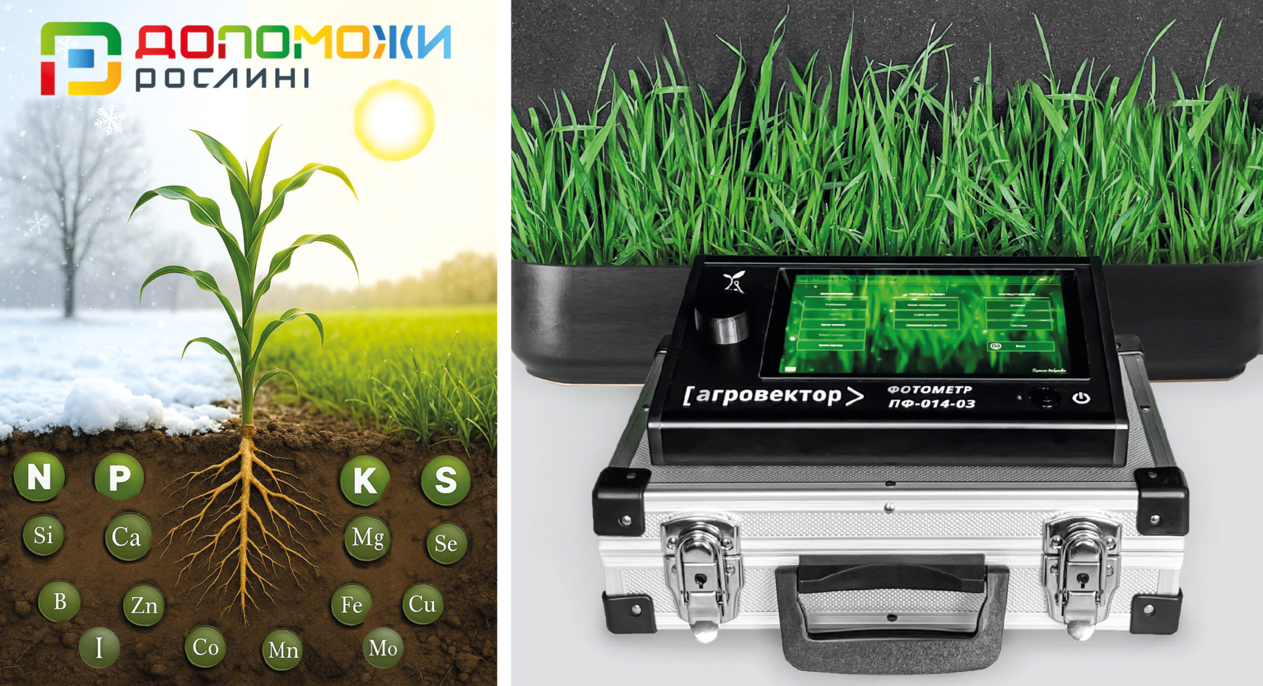 Рис. 4. Функціональна листкова діагностика «Агровектор» Рис. 4. Функціональна листкова діагностика «Агровектор»