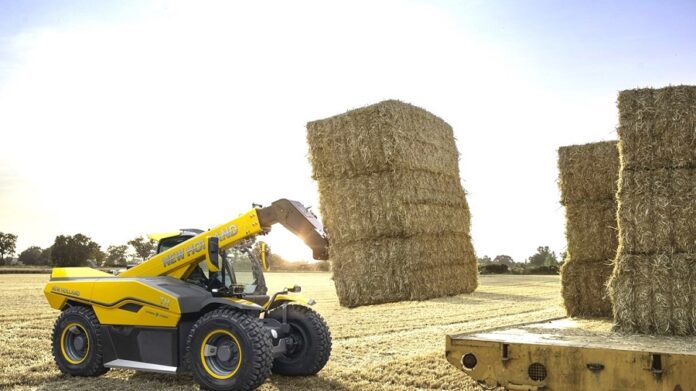 New Holland представила на гібридний повнорозмірний телескопічний навантажувач